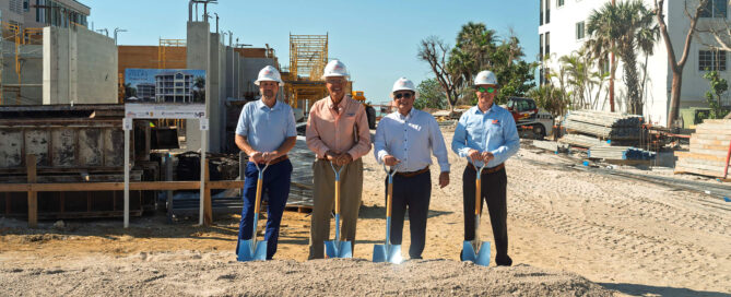 white pelican villas groundbreaking